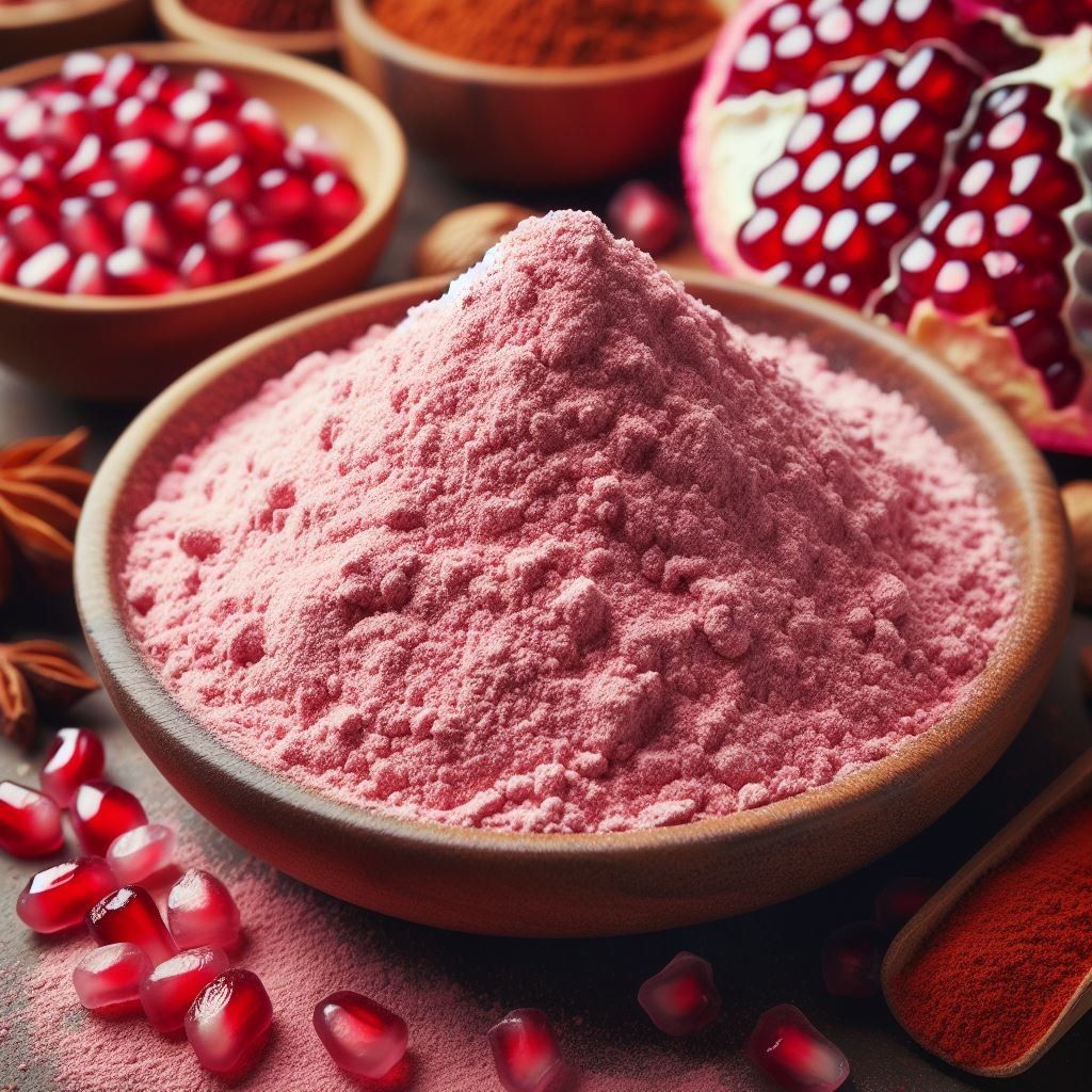 Dehydrated Pomegranate Powder - Color: Red