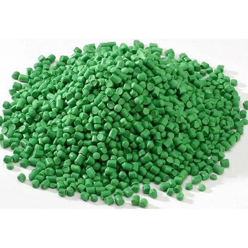 Green PP Raffia Reprocessed Granules - Recycled Material, Industrial Grade, Green Color | Eco-Friendly, Suitable for Plastic Industry