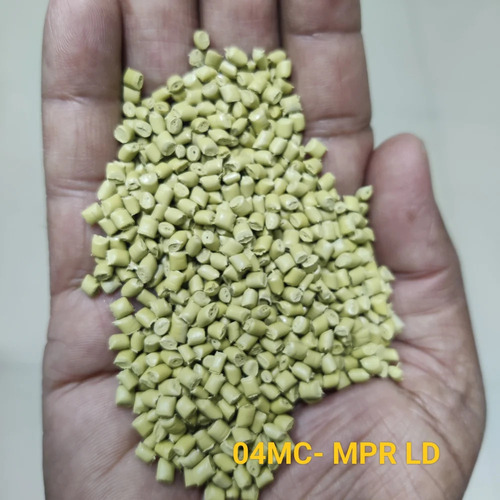 LDPE Milky Print Granules - Recycled HDPE, Industrial Grade, Various Colors | Eco-Friendly Material for Plastic Industry