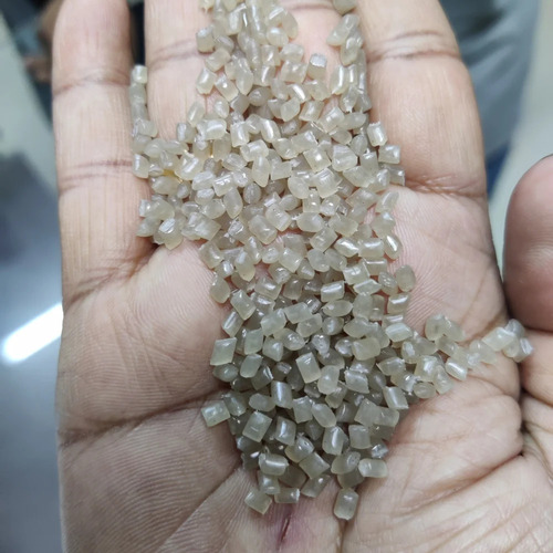 LDPE Recycled Plastic Granules - Industrial Grade, Grey Color | Eco-Friendly Recycled Material for Plastic Industry