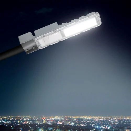 LED Street Light - Ceramic Material White Color 1000 Voltage | Premium Grade IP65 Rated Eco-Friendly Weather Resistant Low Maintenance Instant Illumination Wide Beam Angle Anti-Glare Durable Housing
