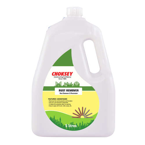 Choksey Liquid Rust Remover - 1 Kg | Green Acrylic Resin, High Gloss Finish, Smooth Texture, Industrial Use