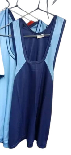 Men's Light Weight Cotton Sports Sandos - Blue, Regular Fit for Summer Running | 100% Washable, Breathable Fabric in Sizes S, M, L, XL