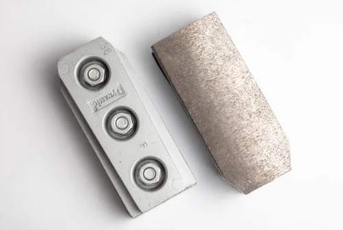 Metal Bond Fickert - Stainless Steel, Black | High Durability, Long Lifespan, Stable Performance, Effective Material Removal, Heat Resistant, Precision Engineering
