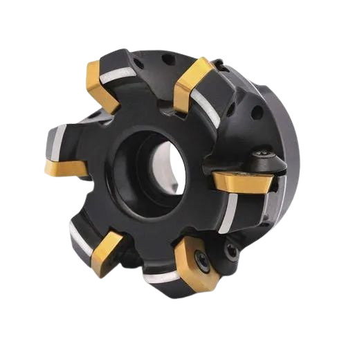 Milling Inserts - Fine Quality Durable Carbide, New Condition, Black Color, Manual Operation