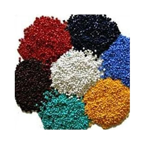 Multi-Color Reprocessed Raffia Granules