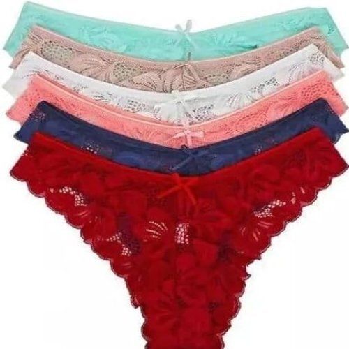 Net Thongs Panties - Color: Multi-Color