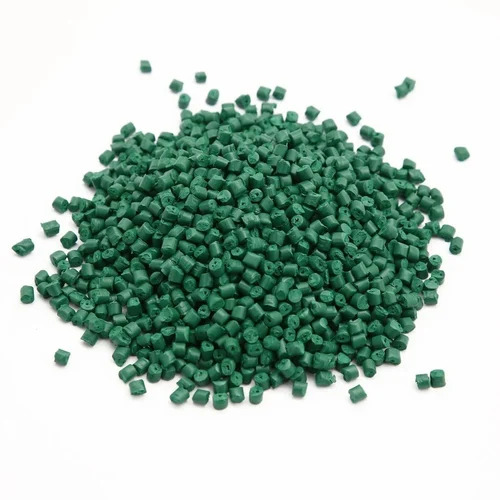 Recycled Green LDPE Granules