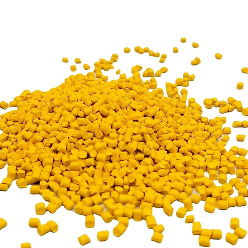 Recycled HDPE Yellow Granules - Industrial Grade, Color: Yellow | Eco-Friendly, Recycled Material for Plastic Industry Applications