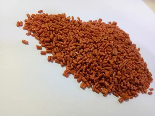 Recycled Orange LDPE Granules - Industrial Grade, Natural Orange Color | Recycled Material, Eco-Friendly Solution for Plastic Industry