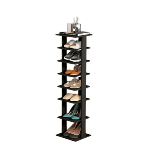 Shoe Rack - Rectangular Shape, 8 Shelves | Corrosion and Rust Resistance, Modern Appearance, Easy to Clean