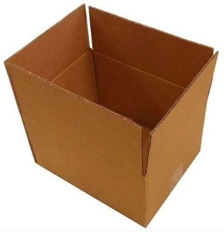 3 Ply Corrugated Packaging Box - Customized Size, Any Shape | Brown Paper Material, Ideal for Electronics, Food, Home Appliances, Mailing