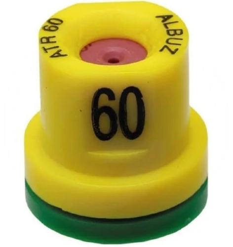 Albuz Atr 60 Yellow Spray Nozzle - ABS Plastic, 1/4 Inch | High Precision Uniform Spray, Adjustable Flow, Lightweight Design, Anti-Drip Feature