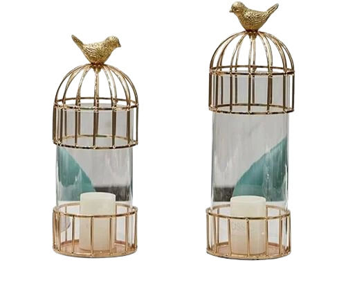 Bird Cage Candle Holder