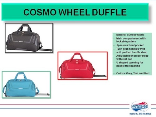 Cosmo Wheel Duffle Bag