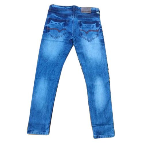 Cotton Denim Jeans - Low Rise, Classic Blue and Versatile Color Options | Durable Fabric with Reinforced Stitching, Stylish Pockets and Comfortable Stretch