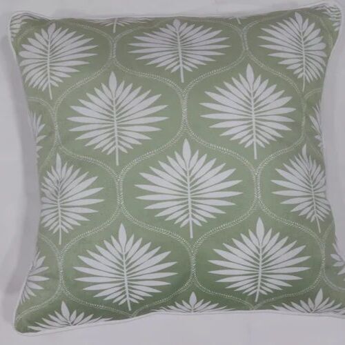 Green Printed Cushion Cover By Ruti Label