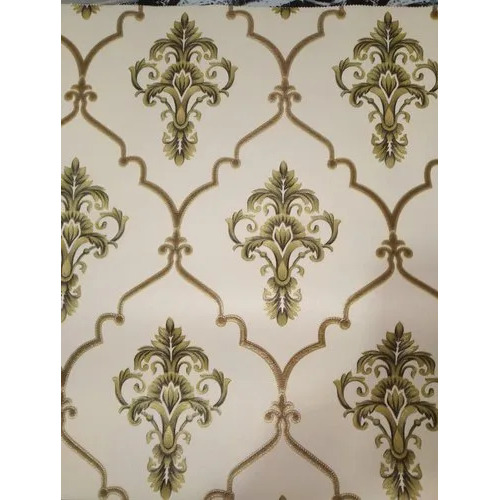 Interior Designer Wallpaper - PVC Material, 60 cm Width, Royal Pattern | Waterproof, Moisture-Proof, Elegant Design, Superior Finish