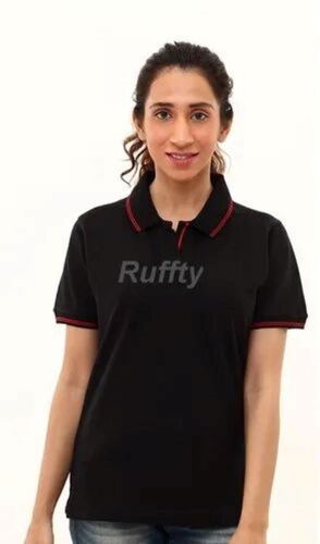 Premium Quality Navy Blue Cotton Polo T-Shirt - Sizes XS to M, Short Sleeves, Elegant Design | Fade Resistant, Reinforced Seams, Tag-Free Comfort for Everyday Wear