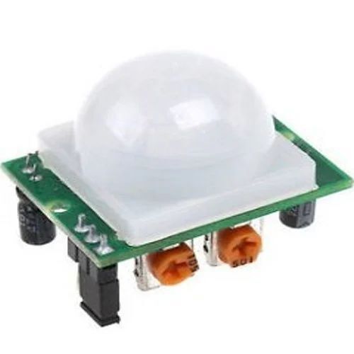 PIR Sensor - New Premium Quality 3-5 V DC, Motion Detection Up to 1.5 m/s, White and Green Design for Industrial Applications