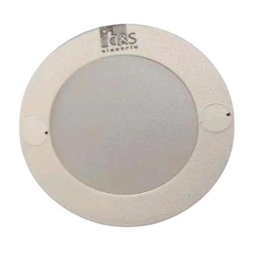 Round Spot Light - Plastic, Standard Size, Warm Light, 12V Input Voltage | IP66 Rated, Electric Power Source, Fine Finishing, Durable Quality