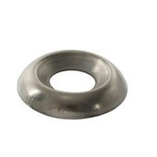 Stainless Steel Cup Washer - High Strength, Corrosion Resistant | Durable Polished Finish, Round Shape, For Commercial Use
