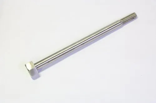 Stainless Steel Long Bolts - Durable, High Strength, Corrosion Resistant | Polished Finish, Silver Color, Commercial Use