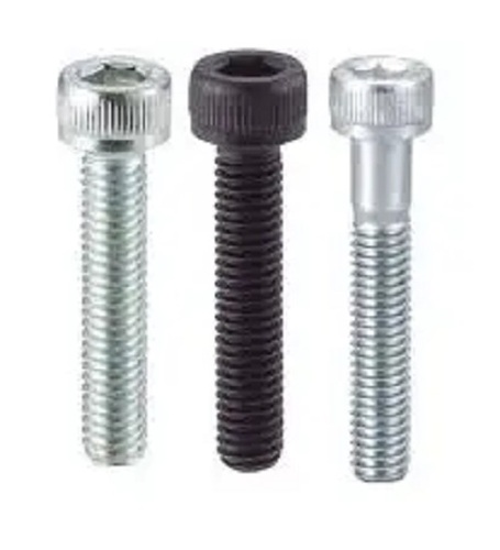Stainless Steel Socket Head Bolts - High Strength, Corrosion Resistant, Polished Finish | Durable for Commercial Use, Silver Color