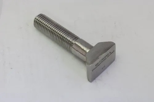 T Slot Bolts - High Strength, Corrosion Resistant | Polished Silver Finish, Durable Rust Free Design For Commercial Use