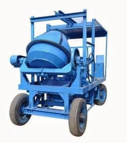 Tower Hoist Concrete Lift - 0.5 Ton Load Capacity, Metal Material, Glossy Blue Finish | Crane Mounted, Ideal for Construction Use