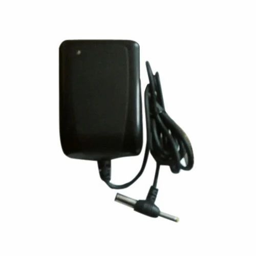 1Amp Power Adapter - 220V Input, Plastic Material, Max Current 1 Amp | Ideal for Mobile Phones and Chargers, Corded Electric Power Source