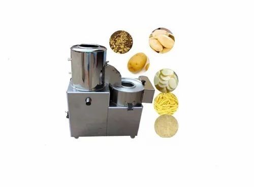 Automatic Potato Chips Making Machine - Stainless Steel, 100 kg/hr Capacity, 1 HP Power Consumption | Low Noise, Lower Energy Consumption, High Efficiency