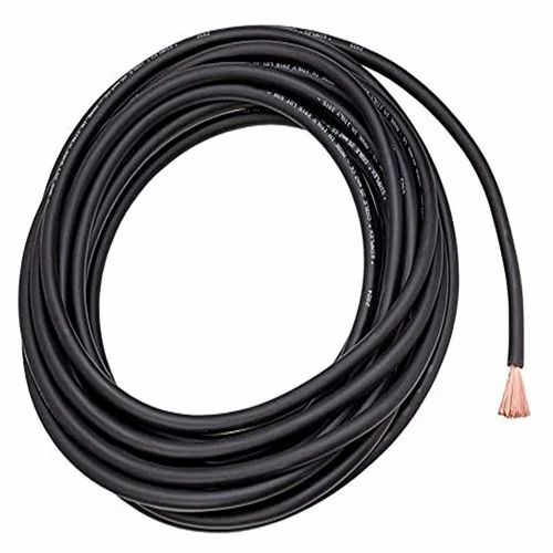 Copper Hofr Welding Cable - Electrical, 10 Foot Length, Black | High Strength, Easy to Use, Shock, Heat, Fire, Flame Resistant