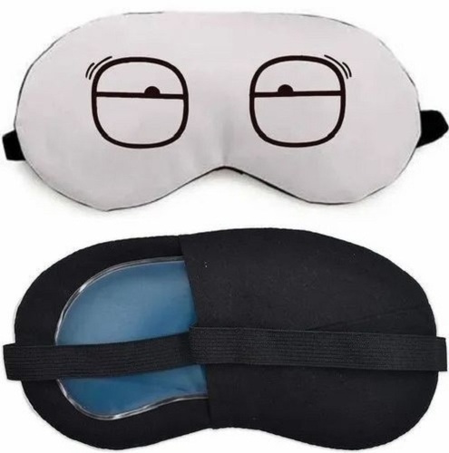 Cotton Eye Mask - 3.5 x 7.5 Inch Size | Essential Sleeping Aid for Deep Sleep, Suitable for All Ages, Multiple Colors
