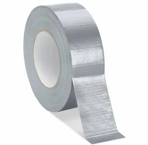 Double Sided Cloth Tape - 2 Inch Size, Grey Color, Versatile Sealing Applications