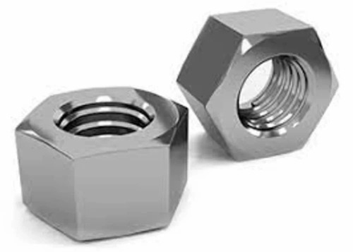 Durable Heavy Mild Steel Hex Nut - Corrosion Resistant, Rust Free | Silver and Grey Color, High Strength for Commercial Use