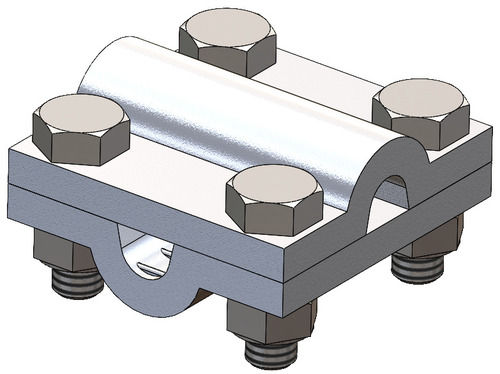 Electrical Pipe Cross Connector For Earthing