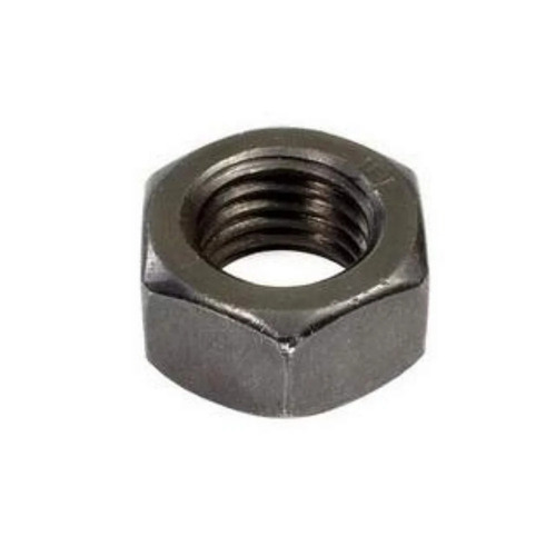 M10 Mild Steel Hex Nut - Silver, High Strength and Corrosion Resistant | Rust Free, Durable, Ideal for Commercial Use