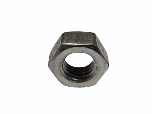 M8 Mild Steel Hex Nut - Durable, High Strength, Corrosion Resistant | Silver Color, Rust Free, Commercial Use, Steel Material