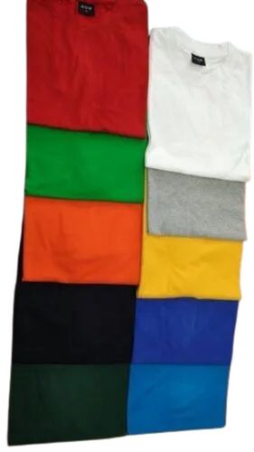 Mens Premium Cotton T-Shirt - XS S M L XL XXXL | Breathable Short Sleeves Durable Stitching Versatile Wear Tag-Free Label Easy to Care Available in Yellow and Red