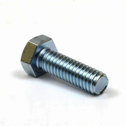 Mild Steel Hot Dip Galvanized Hex Bolts - Durable & Corrosion Resistant | High Strength Polished Silver Finish for Commercial Use