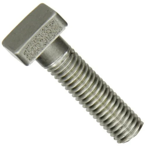 Mild Steel Square Head Bolt - High Strength, Corrosion Resistant | Durable, Polished Surface Treatment for Commercial Use
