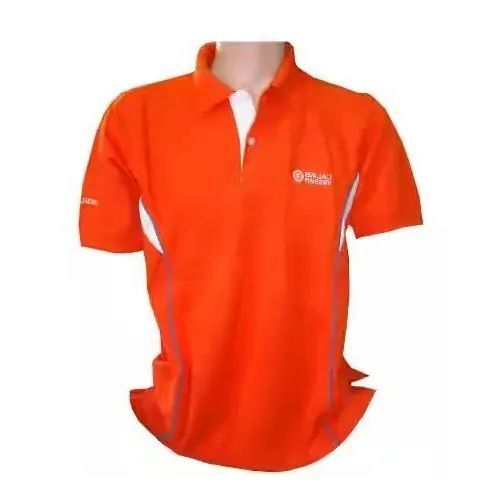 Premium Quality Cotton Promotional T-Shirt - Orange, Short Sleeves, Moisture-Wicking, Breathable, Lightweight, Soft Fabric, Unisex Design