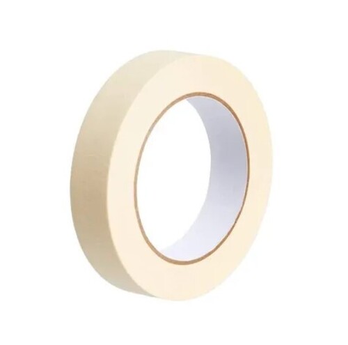 Paper Masking Tape - 0-20 mm Width, 10-20 m Length, Off White Color | Single-Sided Adhesive, Ideal for Packaging