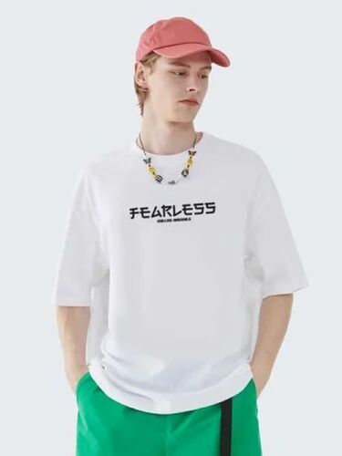 Plain Cotton T-Shirt - Premium Quality Cotton XS to XXXL Ivory White | Lightweight Feel Versatile Design Simple Style Casual Look Classic Fit Durable Material Minimalist Design