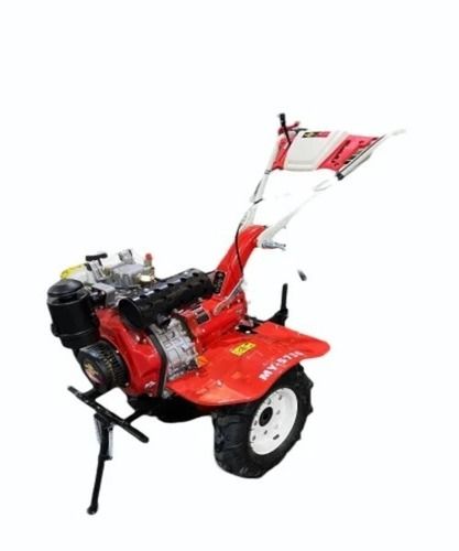 Power Weeder - Metal Build, 10kg Weight | Red Color, Diesel Power Source, Electric Start, Gear Drive