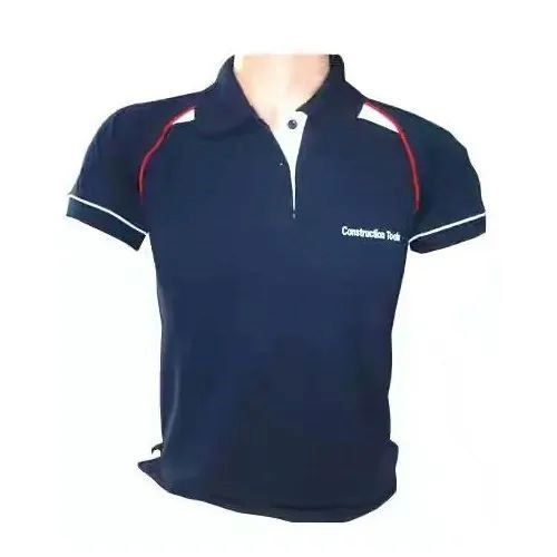 Premium Unisex Cotton Polo T-Shirt - Available in Multiple Sizes, Navy Blue Color | Comfortable Fit, Soft Fabric, Breathable, Lightweight, Durable Stitching, Short Sleeves