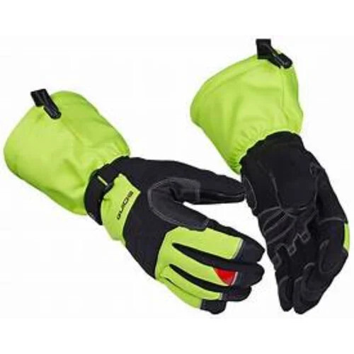 Reflective Winter Gloves -40 Degree Temp - Color: Green And Blac