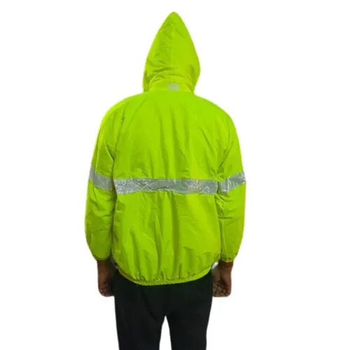 Road Safety Reflective Jacket - Color: Green