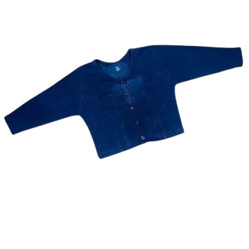 Royal Blue Winter Woolen Blouse